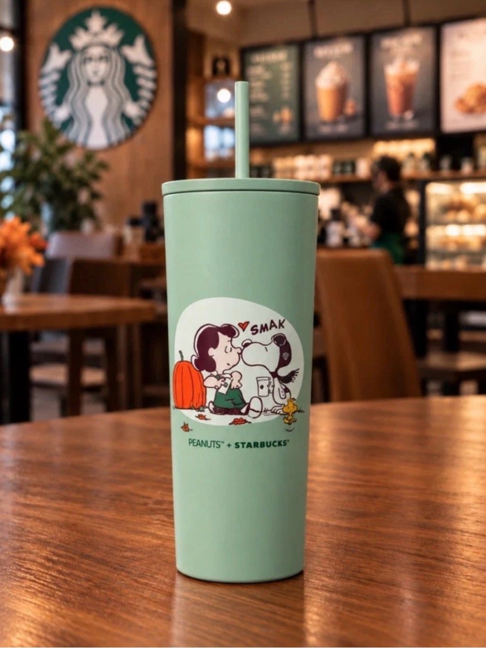 Starbucks x Peanuts Snoopy Stainless Steel Cold Cup 2026 brand new